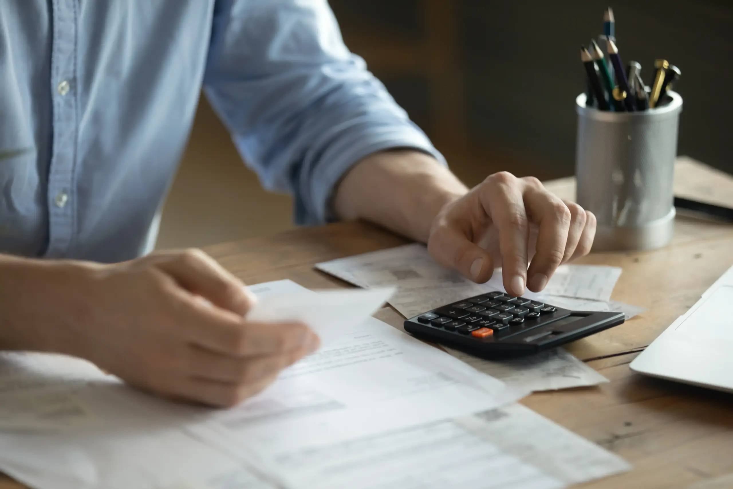 Accounting paperwork