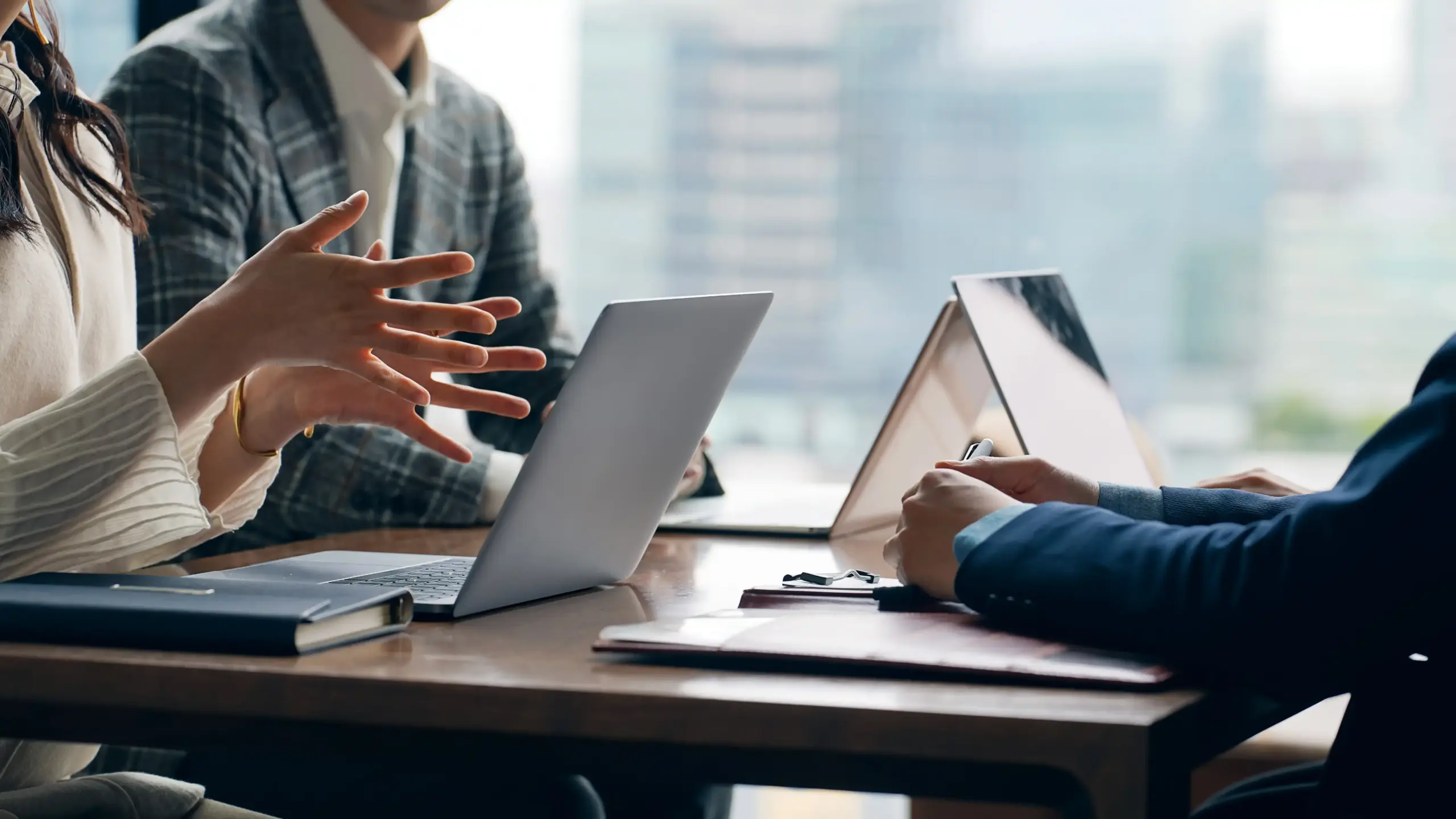Business people meeting in an office